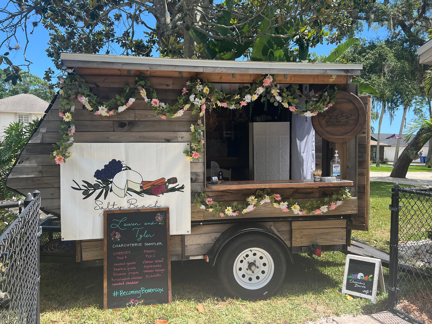 We are excited to offer our food Trailer for your parties and events.