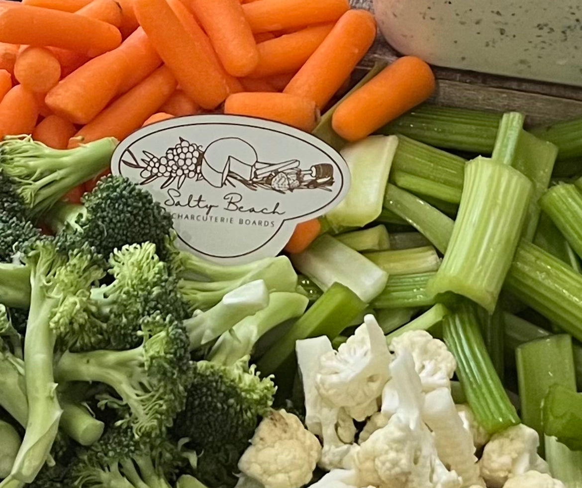 Fresh veggies & the best Ranch around